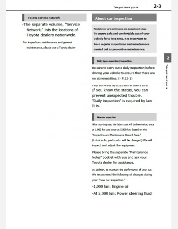 toyota dyna cargo 2023-2024 owners manual in english